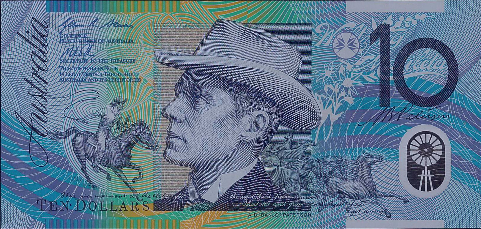 Australia 10 2012 UNC P-58/f